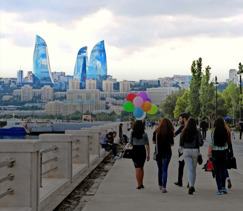 Marvel at Baku’s modern wonders