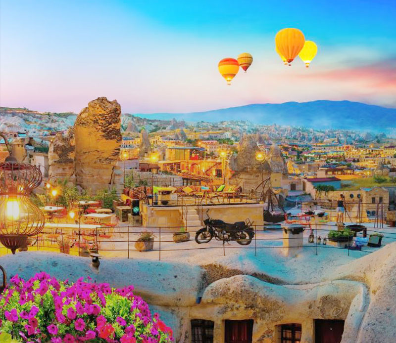 Explore Stunning Views of Cappadocia from Above and below